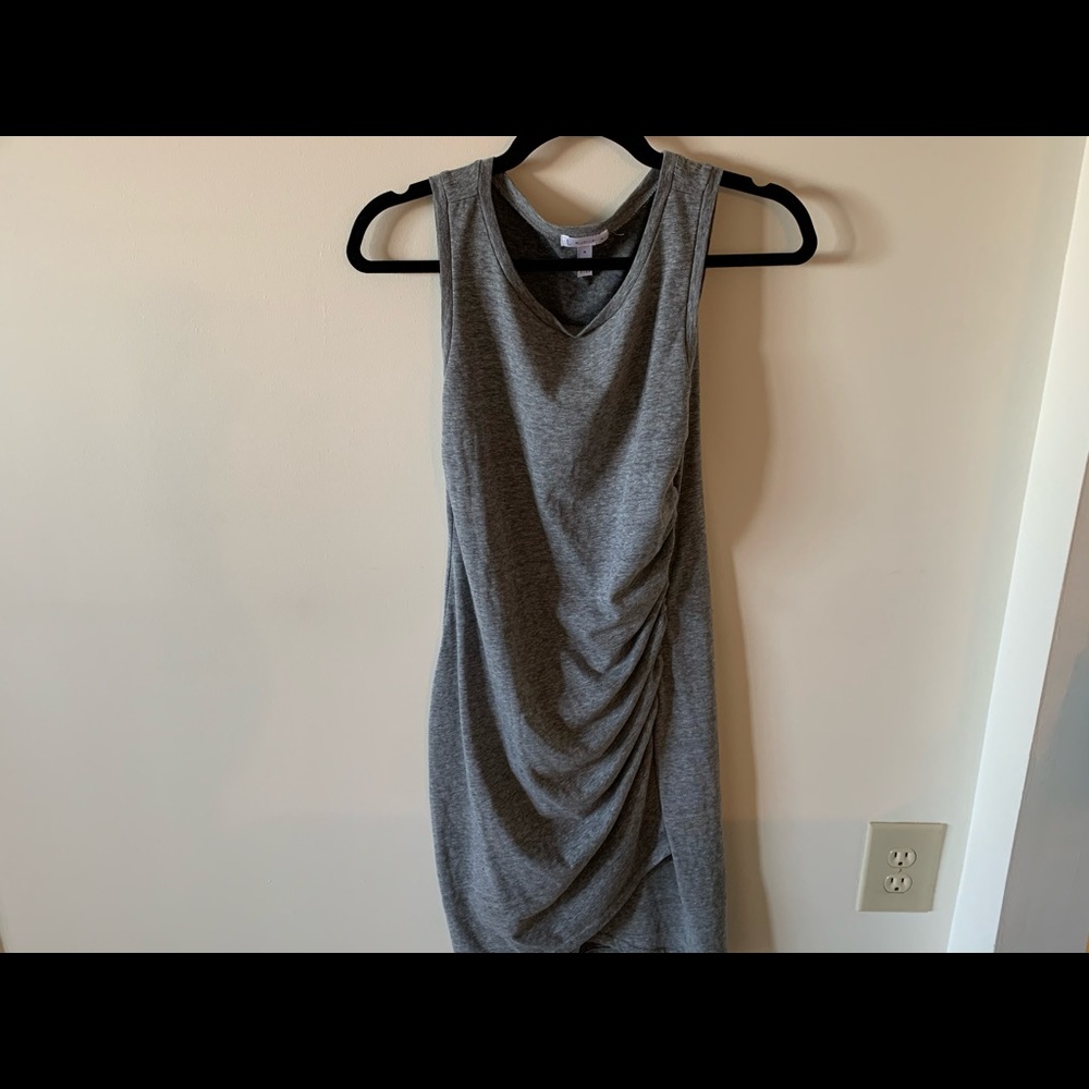 Leith Ruched Body-Con Tank Dress